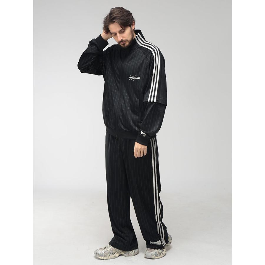 ワイスリー Y-3 メンズ トラックパンツ ストライプ サイド釦スリット ジャージ BASKETBALL Y3KQ9716 ブランド ボトムス パンツ スポーツの画像