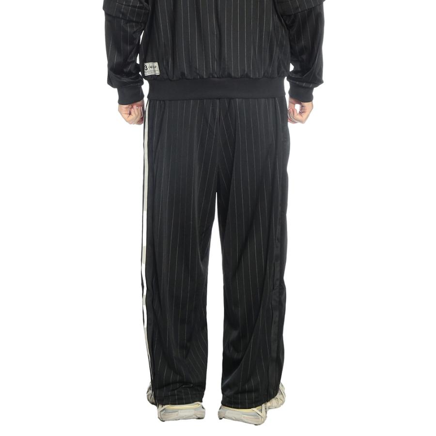 ワイスリー Y-3 メンズ トラックパンツ ストライプ サイド釦スリット ジャージ BASKETBALL Y3KQ9716 ブランド ボトムス パンツ スポーツの画像