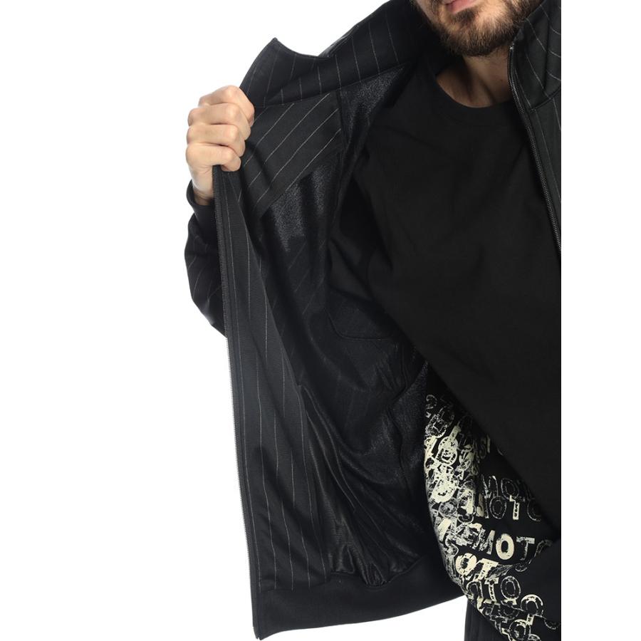 ワイスリー Y-3 メンズ トラックジャケット 袖着脱 ストライプ フルジップ ジャケット Y3KQ9719 ブランド アウター ブルゾン スポーツ 半袖 長袖の画像