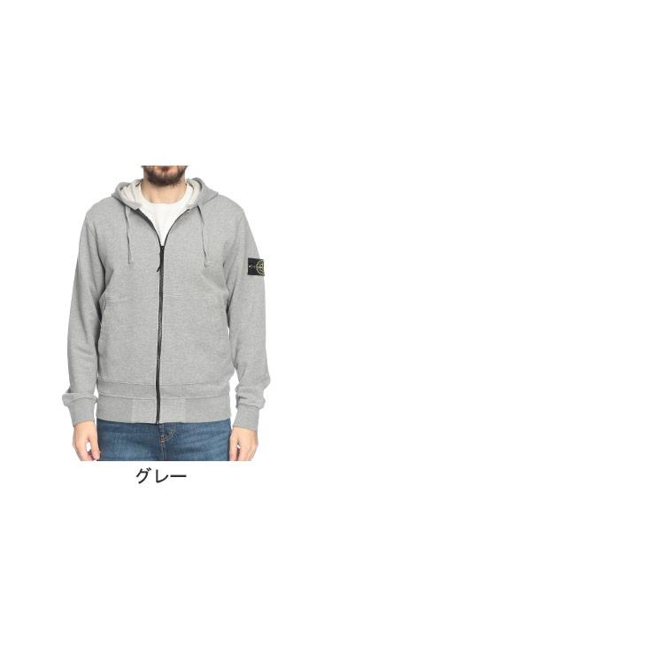 STONE ISLAND（ストーン アイランド） メンズ パーカー 長袖 袖ロゴ
