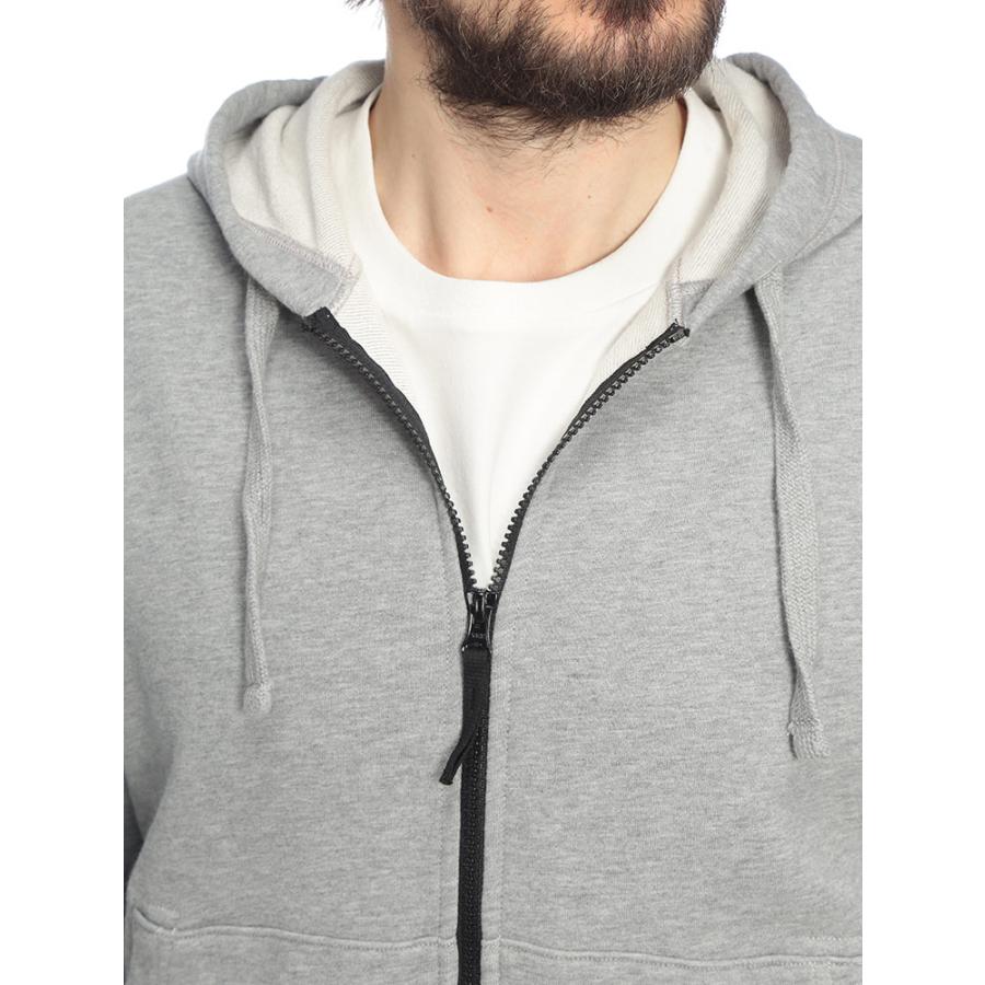 ストーンアイランド　グレー ジップアップ パーカー　L STONE ISLAND（ストーン アイランド） Old Treatment Zip up Hoodie