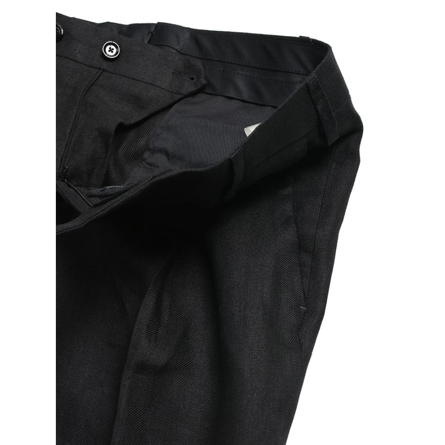 ラルディーニ LARDINI メンズ パンツ 麻100％ 無地 ワンタック スラックス LDSOHOCN64404 ブランド ボトムス リネン フォーマル 春 夏の画像