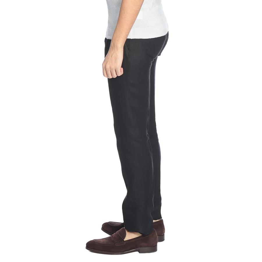 ラルディーニ LARDINI メンズ パンツ 麻100％ 無地 ワンタック スラックス LDSOHOCN64404 ブランド ボトムス リネン フォーマル 春 夏の画像