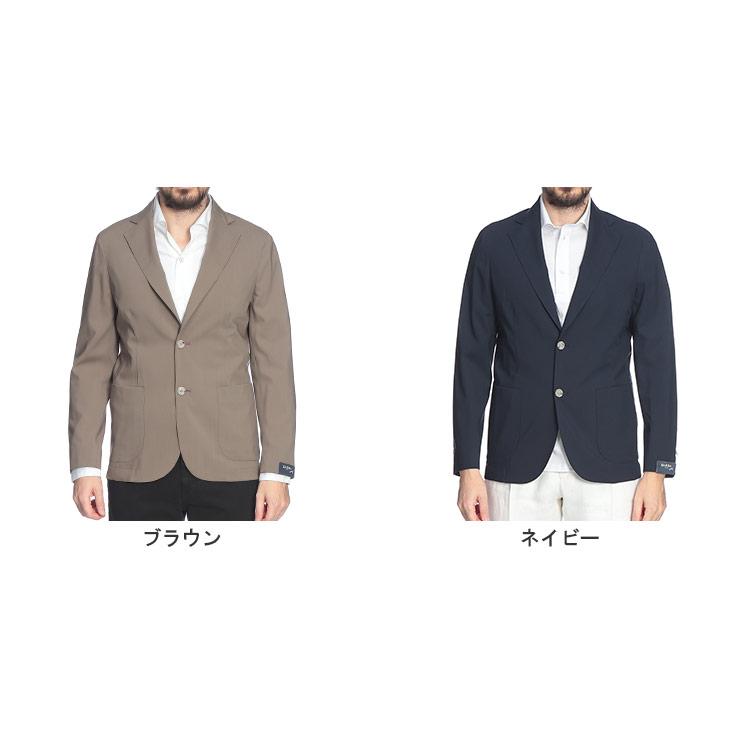 トウアン トゥ  BARBA バルバ テーラード ジャケット BARBA（バルバ） メンズ ジャケット ウール 無地 シングル 2ツ釦