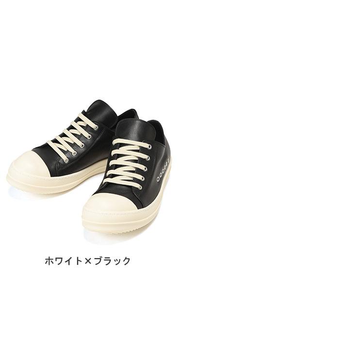 リックオウエンス RICK OWENS メンズ スニーカー EXTREME LOW SNEAKS LCO バイカラー レースアップ ローカット RORU01F2895LCO ブランド 靴の画像