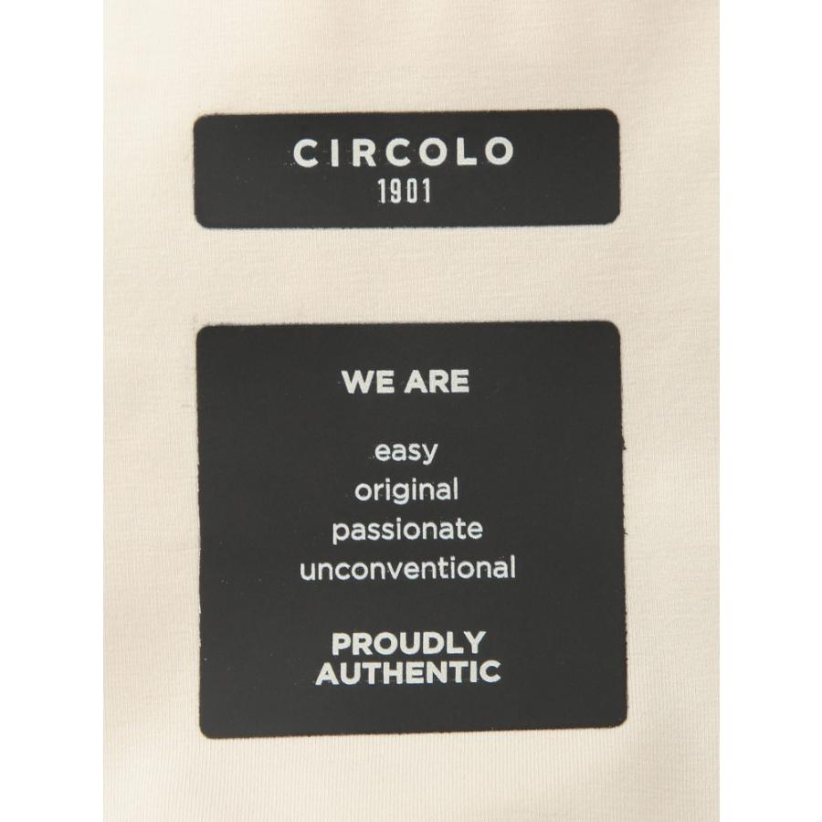 チルコロ1901 CIRCOLO 1901 メンズ ジャケット ライトジャージー シングル 2ツ釦 テーラード CICN5185 ブランド アウター フォーマル ストレッチの画像