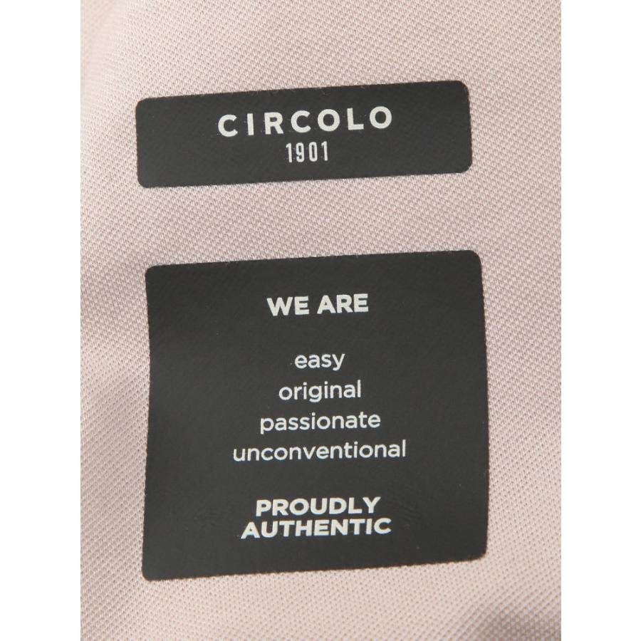 チルコロ1901 CIRCOLO 1901 メンズ ジャケット 鹿の子 無地 ダブル 6ツ釦 テーラード CICN5176 ブランド アウター フォーマル ストレッチ 春の画像