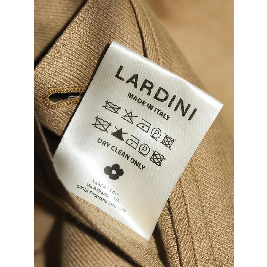 ラルディーニ LARDINI メンズ テーラードジャケット リネン 麻100％ 無地 シングル 2ツ釦 テーラード LD6202CN64404 ブランド アウター ジャケットの画像