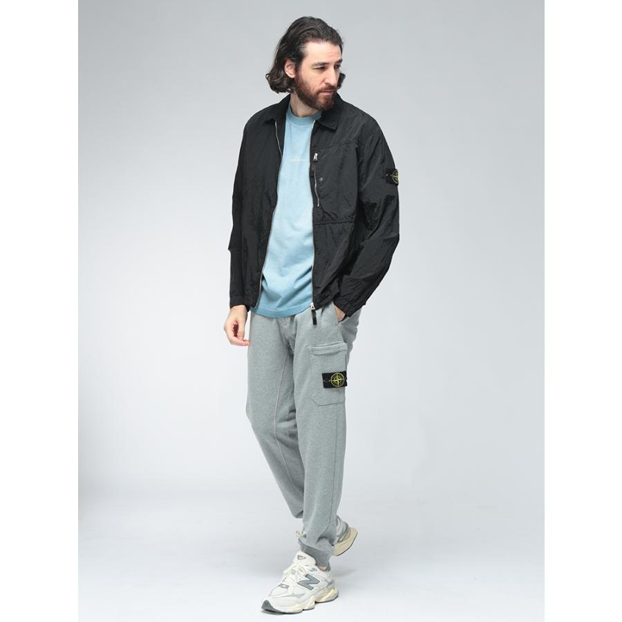 ストーンアイランド STONE ISLAND メンズ ナイロン ジャケット NYLON METAL ジップポケットナイロン オーバーシャツ ブルゾン SI1200038S0019 ブランドの画像