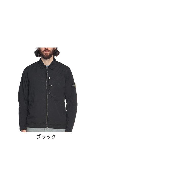 ストーンアイランド STONE ISLAND メンズ ナイロン ジャケット NYLON METAL ジップポケットナイロン オーバーシャツ ブルゾン SI1200038S0019 ブランドの画像