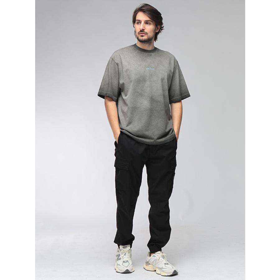 ストーンアイランド STONE ISLAND メンズ Tシャツ 半袖 SI2100002S0366コールドダイ クルーネック カットソー ブランド トップス コットン プリント 春 夏の画像