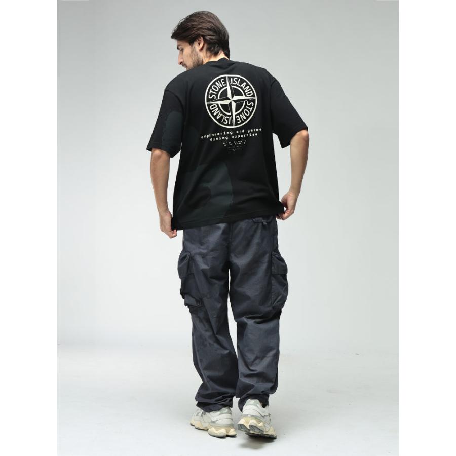 ストーンアイランド STONE ISLAND メンズ Tシャツ 半袖 SI2100002S0365コットン100％ バックロゴプリント クルーネック カットソー ブランド トップスの画像