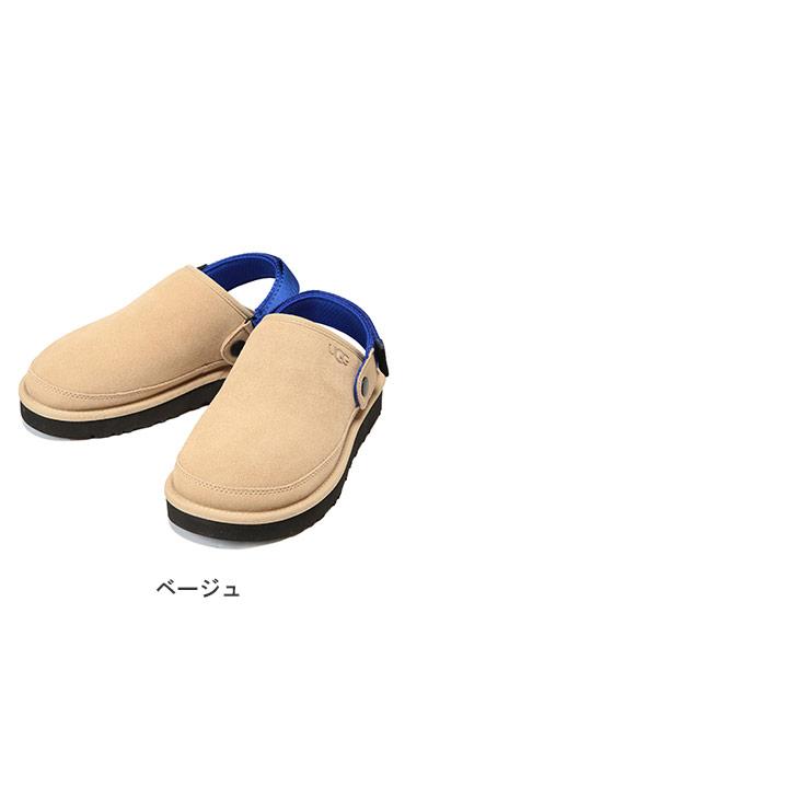 アグ UGG メンズ サンダル UGG1166915 裏メッシュ スエードアッパー ヒールストラップ付 サンダル GOLDENCOAST CLOG II 靴 サンダルの画像
