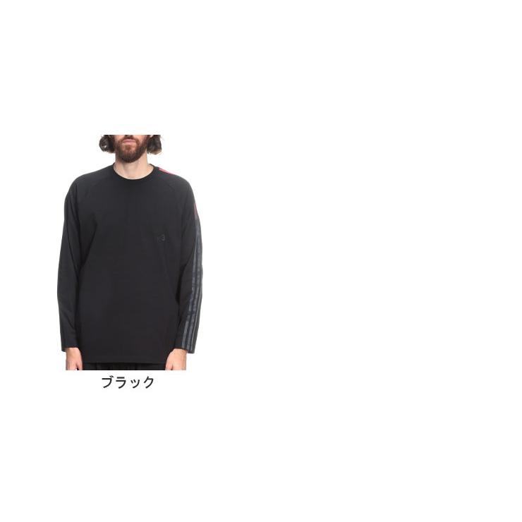 Y-3 ワイスリー メンズ Tシャツ 長袖 グラデーション3ストライプ