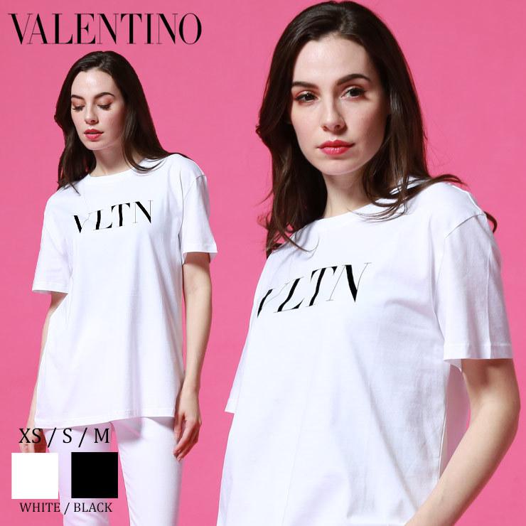 ヴァレンティノ レディース Tシャツ Valentino ロゴ プリント クルーネック 半袖 ブランド トップス ロゴt コットン Vllub3mg07d ゼンオンライン 通販 Yahoo ショッピング