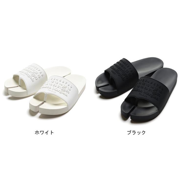 Maison Margiela メゾン マルジェラ ロゴ 足袋 スライドサンダル Maison Margiela メゾン マルジェラ ロゴ 足袋 スライドサンダル