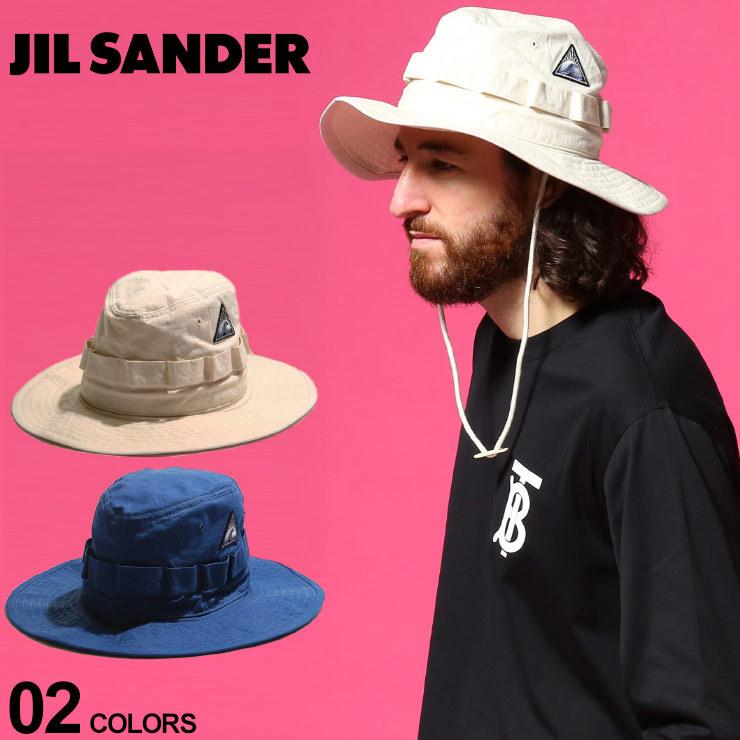 Jil Sander ジルサンダー ロゴ コード アドベンチャーハット ブランド メンズ 帽子 ハット サファリハット コットン Jl ゼンオンライン 通販 Yahoo ショッピング