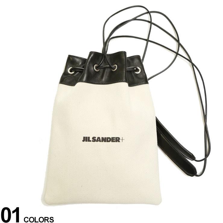 ジルサンダー Jil Sander バッグ ロゴ レザー キャンバス ショルダーバッグ ブランド レディース 鞄 巾着 Jl8518bn ゼンオンライン 通販 Yahoo ショッピング