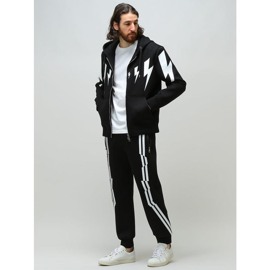ニールバレット メンズ パンツ NeIL Barrett ラインプリント