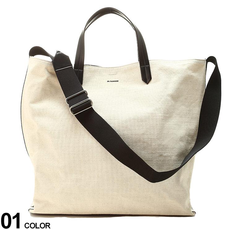 ジルサンダー メンズ バッグ JILSANDER ブランド 鞄 バッグ トート ショルダー キャンバス トート ミディアム ロゴ カーフレザー  JL25WC0002P4847 :7683200629:ゼンオンライン - 通販 - Yahoo!ショッピング
