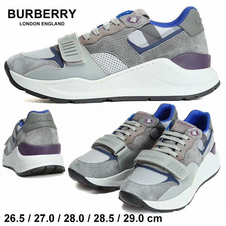 BURBERRY バーバリー メンズ スニーカー ブランド 厚底スニーカー 
