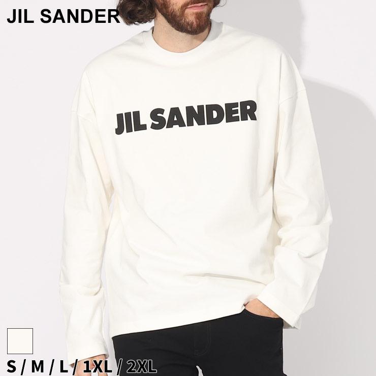 JIL SANDER ジルサンダー Tシャツ 長袖 メンズ ロンT ロゴ プリント 