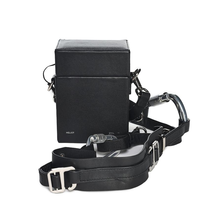 HELIOT EMIL (エリオット・エミル) レザー ショルダー ボックスバッグ  