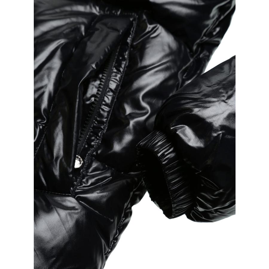 PYRENEX フード付きブラックダウンジャケット ピレネックス メンズ ダウン PYRENEX ブランド ダウンジャケット