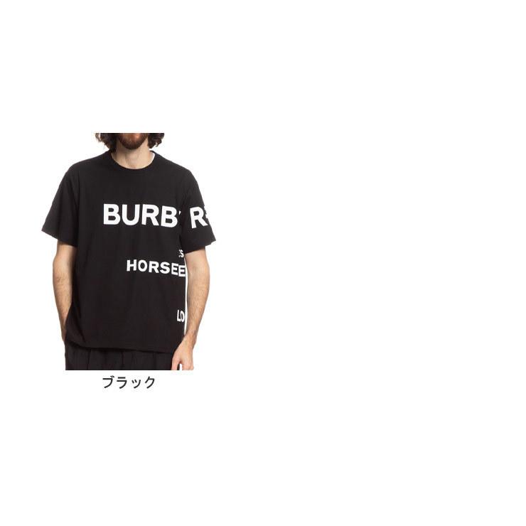 バーバリー Tシャツ メンズ BURBERRY ホースフェリープリント クルー