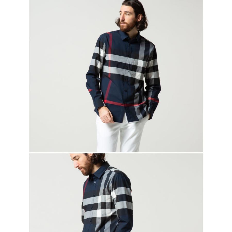 BURBERRY バーバリー シャツ メンズ チェック ストレッチ BURBERRY バーバリー シャツ メンズ チェック ストレッチ