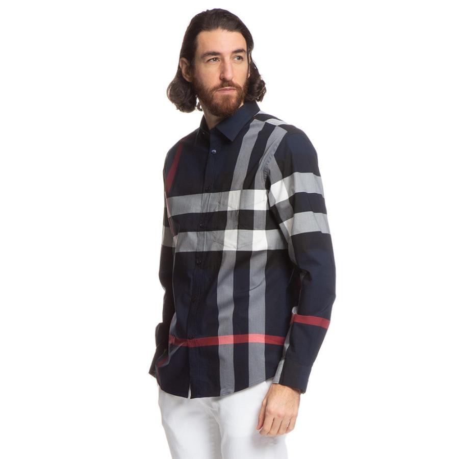 BURBERRY バーバリー シャツ メンズ チェック ストレッチ BURBERRY バーバリー シャツ メンズ チェック ストレッチ