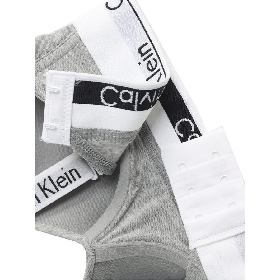 カルバンクライン アンダーウェア Calvin Klein レディース 下着 ブラジャー ロゴ ノンワイヤー ライトリーブラレット ブランド CKLQF7059｜zen｜06