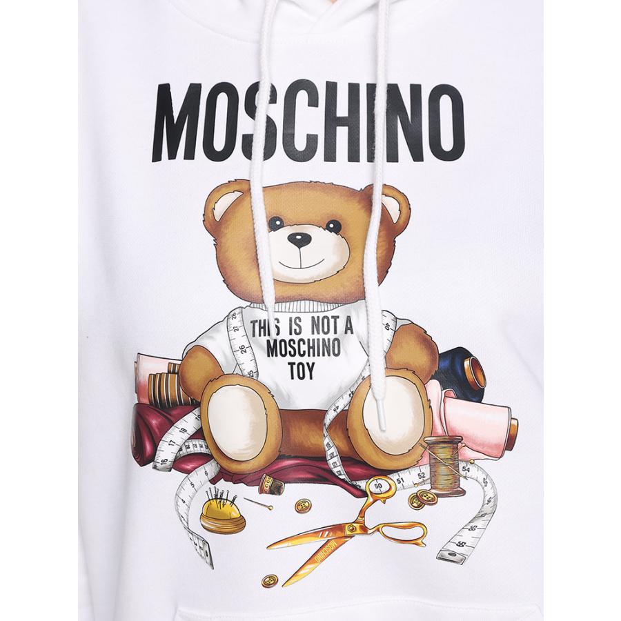 MOSCHINO モスキーノ パーカー レディース フーディー MOSCHINO モスキーノ パーカー レディース フーディー