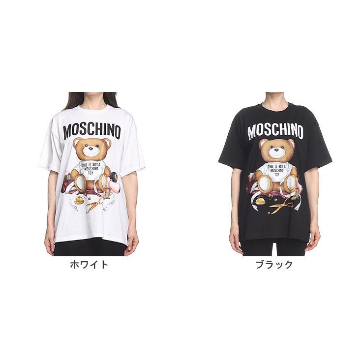 MOSCHINO モスキーノ Tシャツ レディース カットソー 半袖 ベア MOSCHINO モスキーノ Tシャツ レディース カットソー 半袖 ベア
