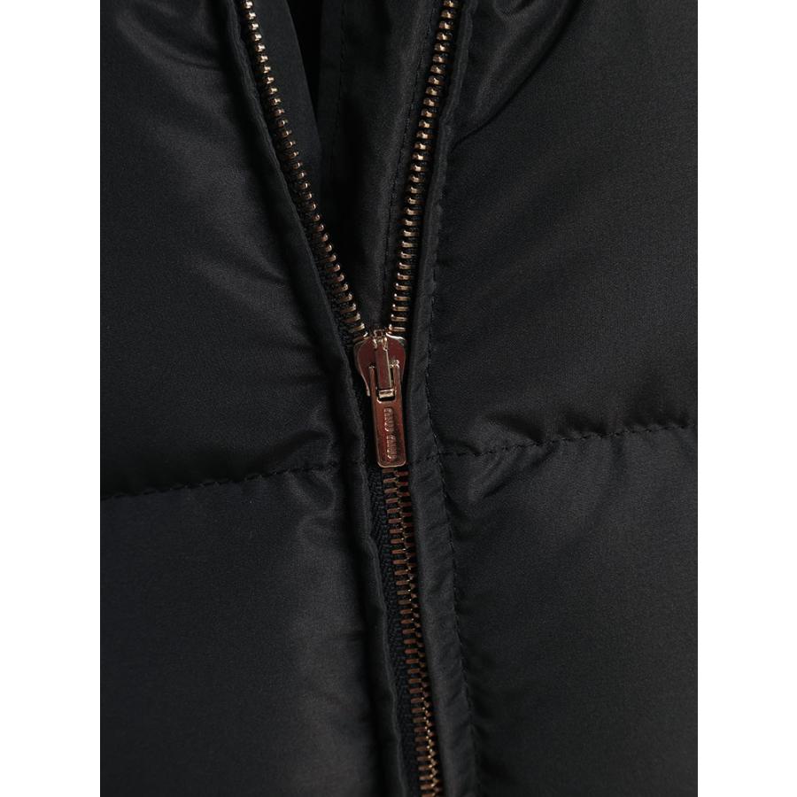 miu ミュウミュウ MIU ニットカラー ショート丈 クロップド miu ミュウミュウ MIU ニットカラー ショート丈 クロップド