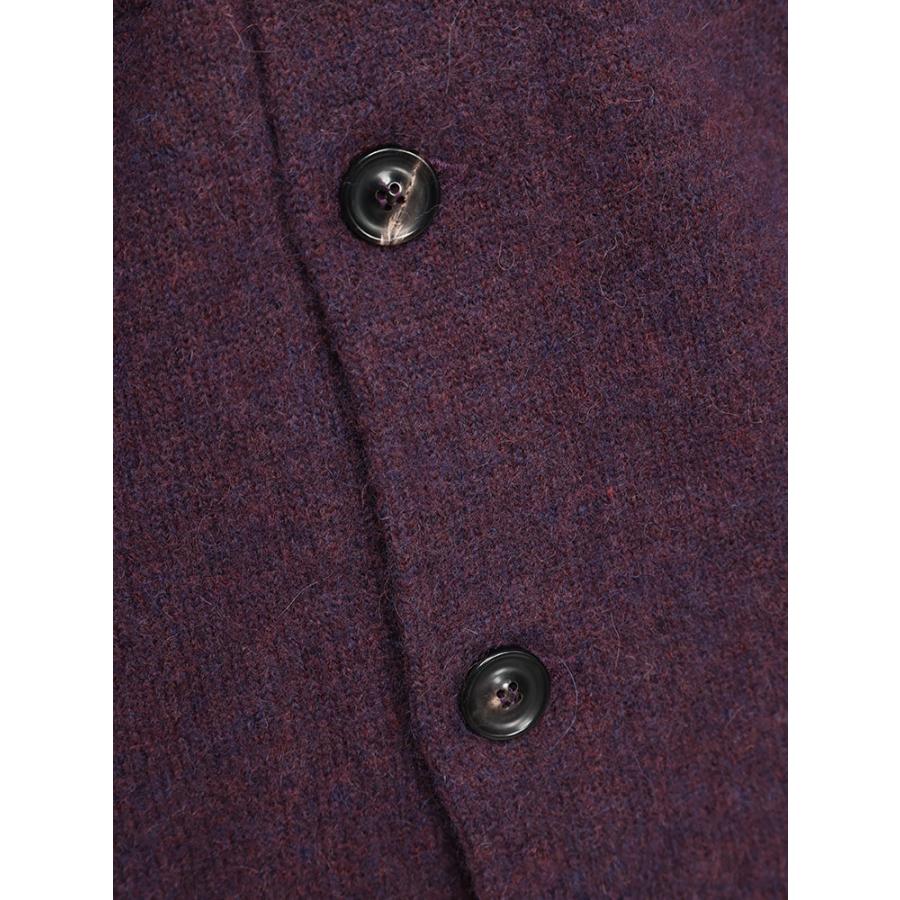 LARDINI ラルディーニ ウールブレンド フラップポケット ニット