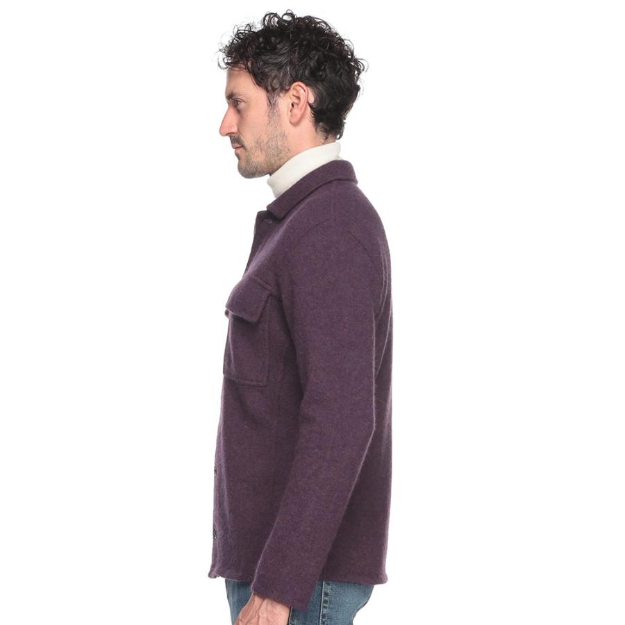 LARDINI ラルディーニ ウールブレンド フラップポケット ニット