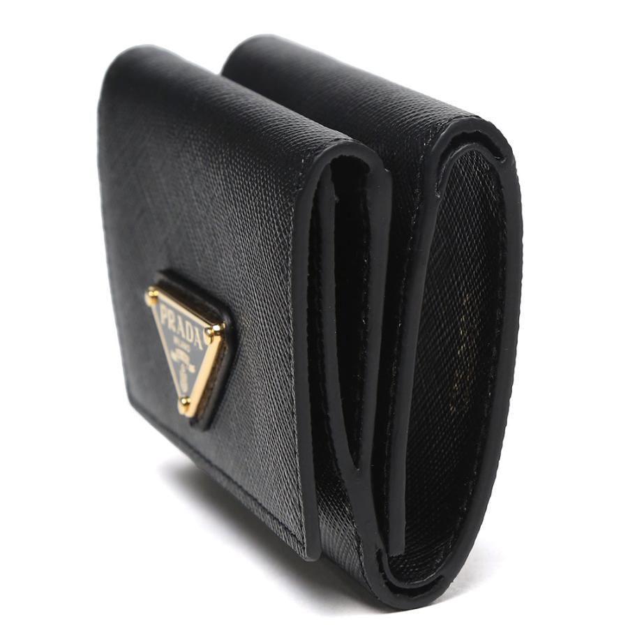PRADA サフィアーノ 財布 オーキッド Prada サフィアーノレザー コンパクト財布 | ブラウン | FARFETCH JP