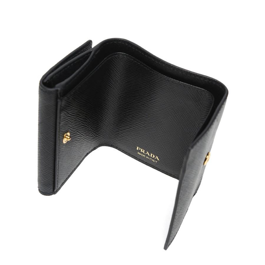 PRADA（プラダ） 財布 サフィアーノレザー スナップボタン開閉