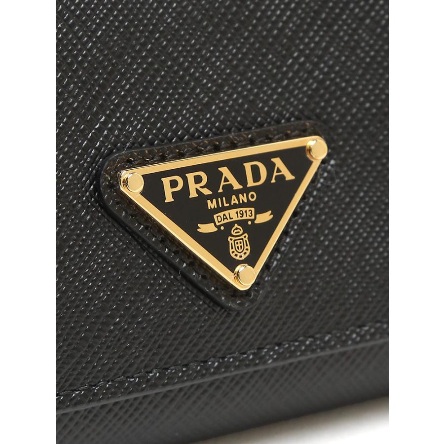 PRADA 財布 PRADA（プラダ） 財布 サフィアーノレザー スナップボタン開閉