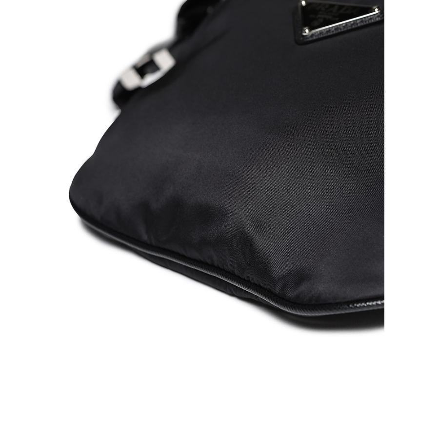 PRADA（プラダ） ナイロン フロントメタル ロゴ入りストラップ ベルト