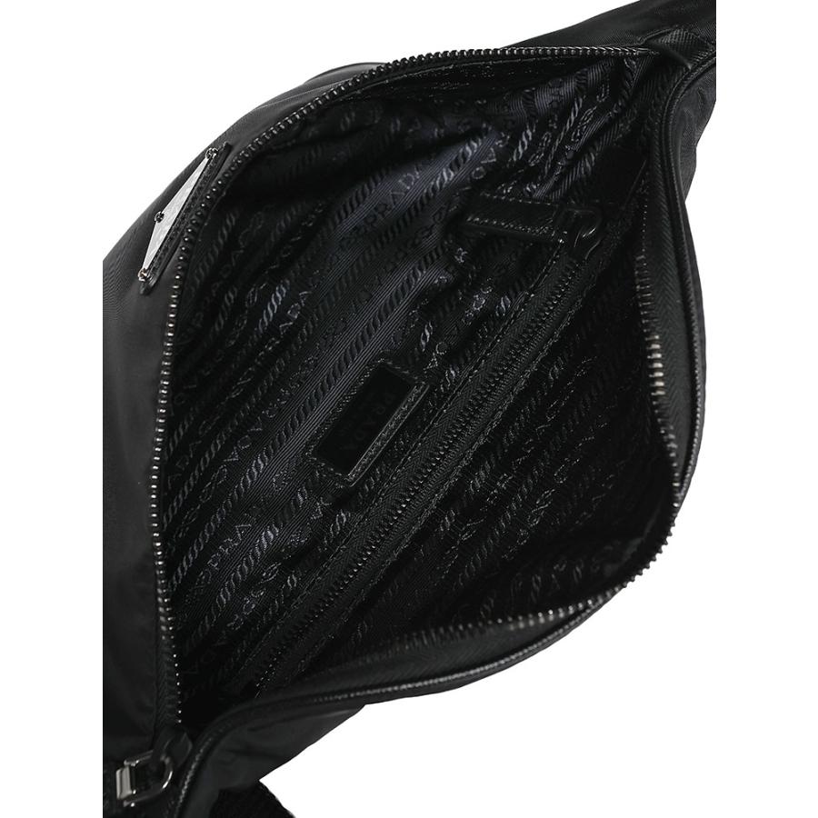 PRADA（プラダ） ナイロン フロントメタル ロゴ入りストラップ ベルト