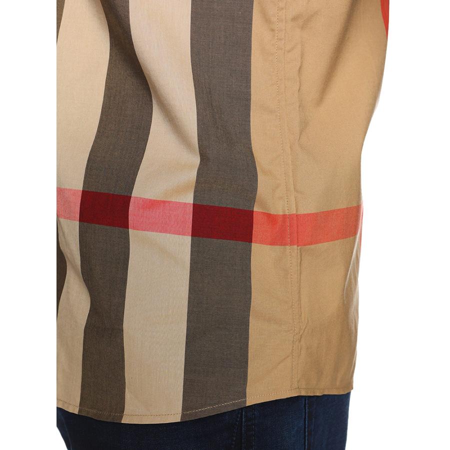 BURBERRY バーバリー コットン クラシカルチェック フロント BURBERRY バーバリー コットン クラシカルチェック フロント