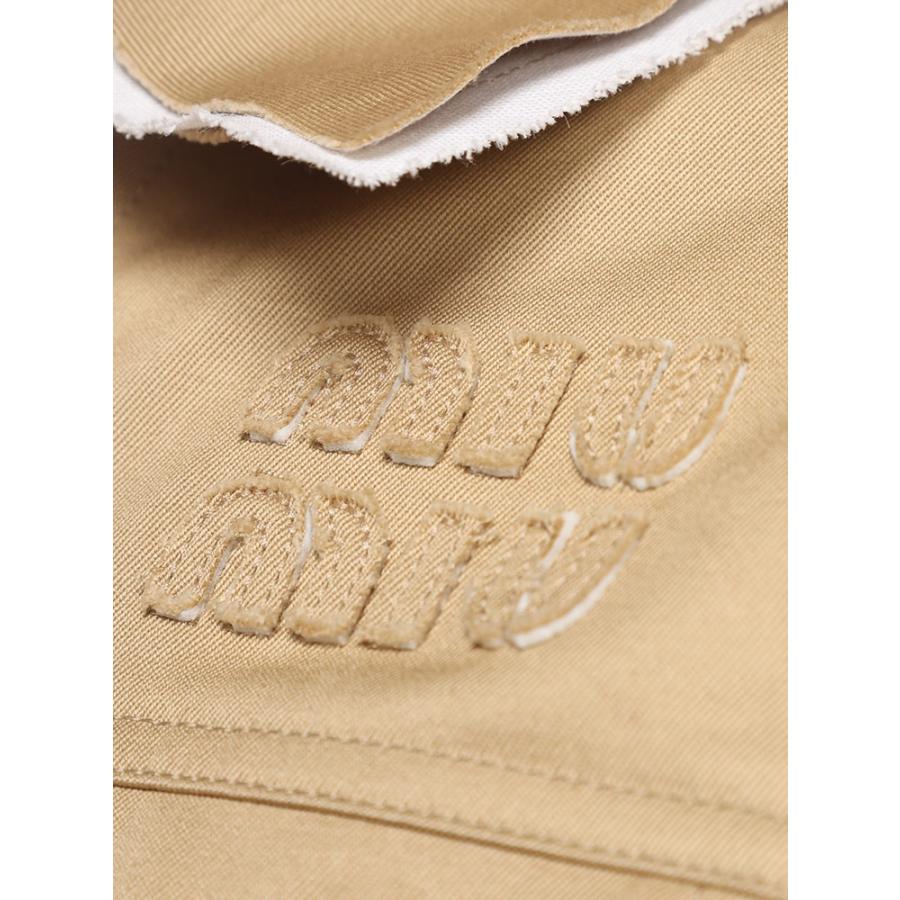 miu ミュウミュウ MIUMIU ダブルポケット ロゴ フルボタン チノ miu ミュウミュウ MIUMIU ダブルポケット ロゴ フルボタン チノ