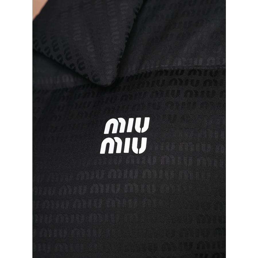 miu ミュウミュウ MIU 総柄プリント フルジップ ダウン miu ミュウミュウ MIU 総柄プリント フルジップ ダウン