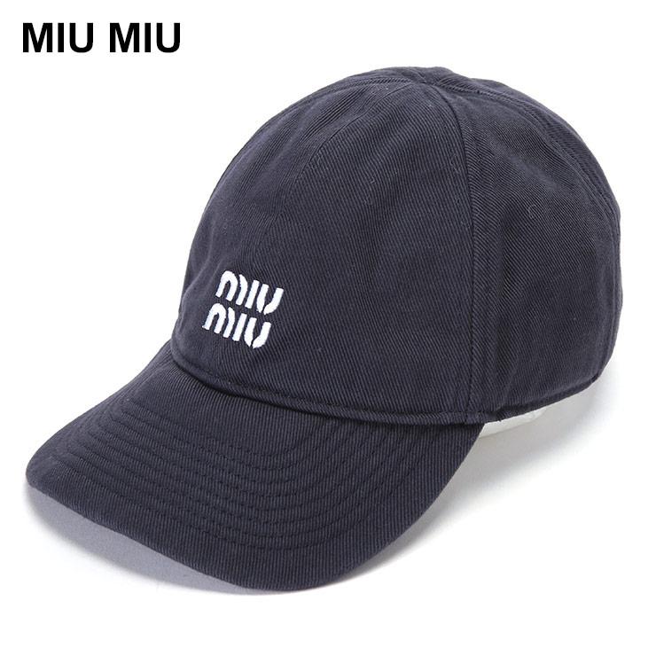 miu ミュウミュウ MIU ロープデザイン ロゴ刺繍 ベースボール miu ミュウミュウ MIU ロープデザイン ロゴ刺繍 ベースボール