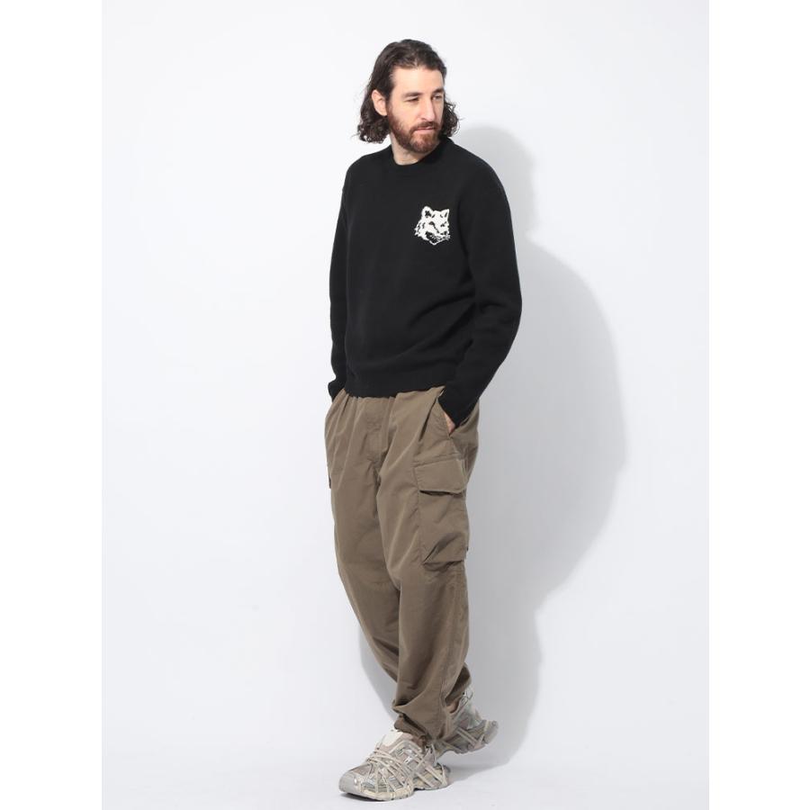 MAISON KITSUNE メゾンキツネ ウール クルーネック セーター MAISON KITSUNE メゾンキツネ ウール クルーネック セーター
