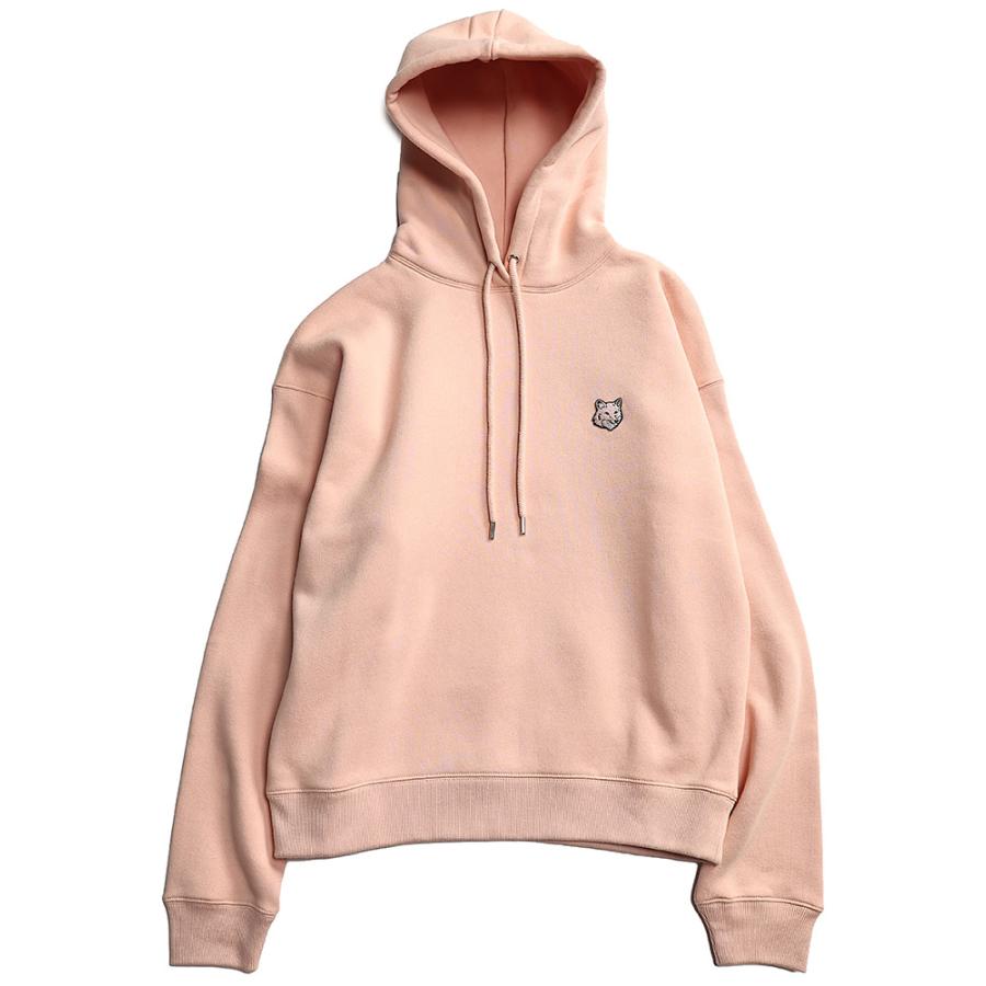 メゾンキツネ　ピンク パーカー 中古・古着通販】maison kitsune (メゾンキツネ) MAISON KITSUNE プル