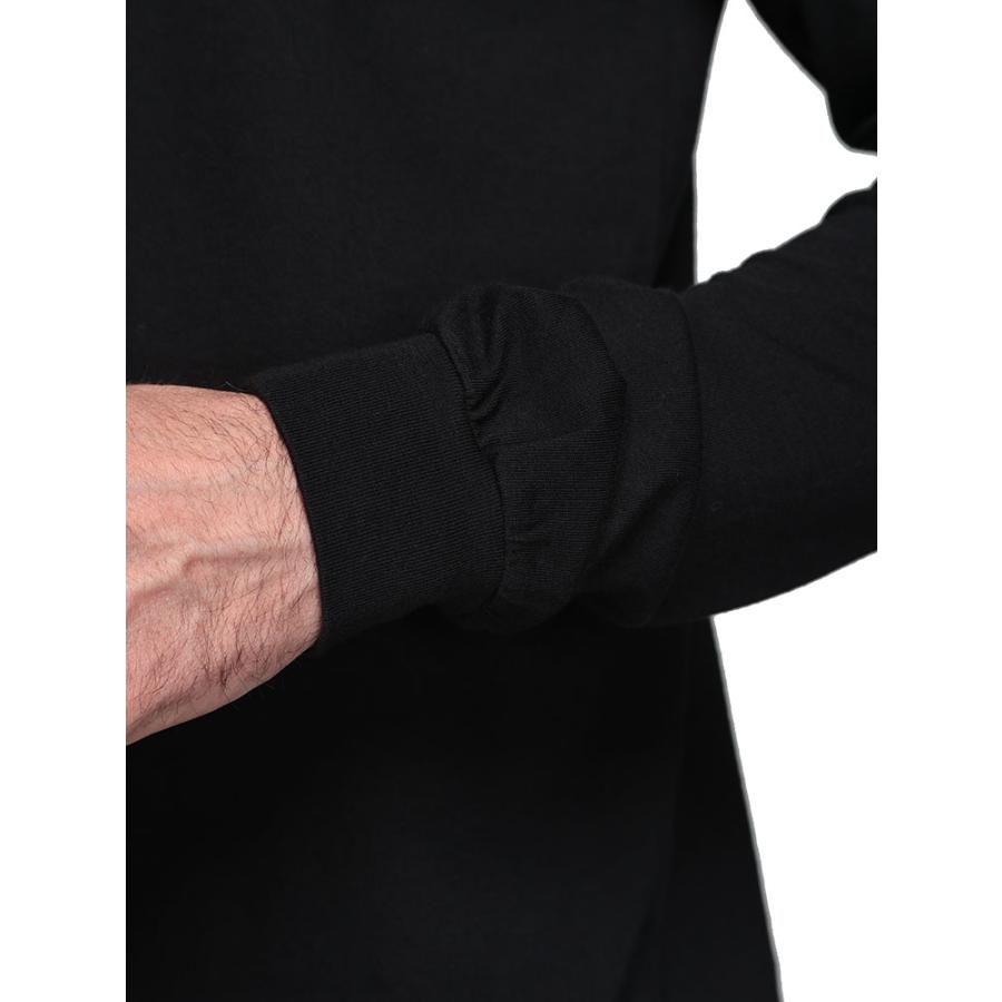 AURALEE（オーラリー） コットン 無地 ハイネック 長袖 Tシャツ