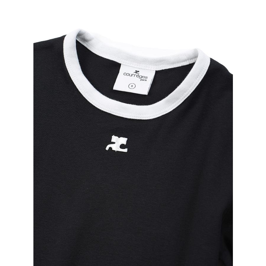 courreges クレージュ コットン シグネチャーコントラスト courreges クレージュ コットン シグネチャーコントラスト